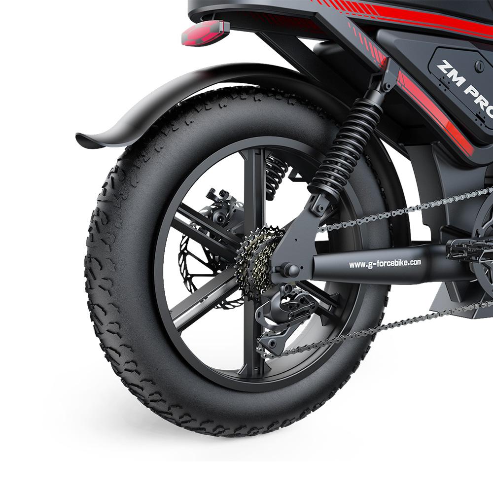 G-FORCE ZM PRO Electric Mountain Bike with 52V 40AH Battery,Dual Suspension