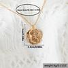 Greek Mythology Human Face Sun Moon Hug Each Other Pendant Necklace Creative Design Couple Necklace Featured Gift Jewelry