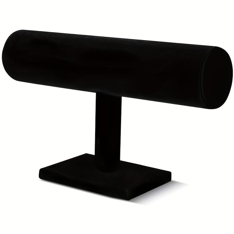 

Т-образная подставка для браслетов, стойка для хранения ювелирных изделий, органайзер для браслетов и бэнглов, стойка для хранения ювелирных цепочек чёрный