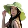 Fisherman Hat Wide Brim Shawl Design Big Head Circumference Quick-Drying Hat Extra Large Brim Neck Shawl Sun Protection Hat
