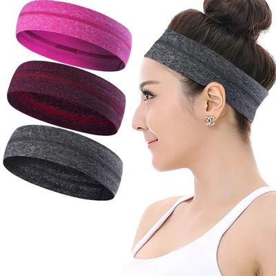 Sports Sweat Headband Hair Band Elastic Yoga Men Non-slip Sweat Absorbing Headband Women Yoga Fitness Running Hair Accessories