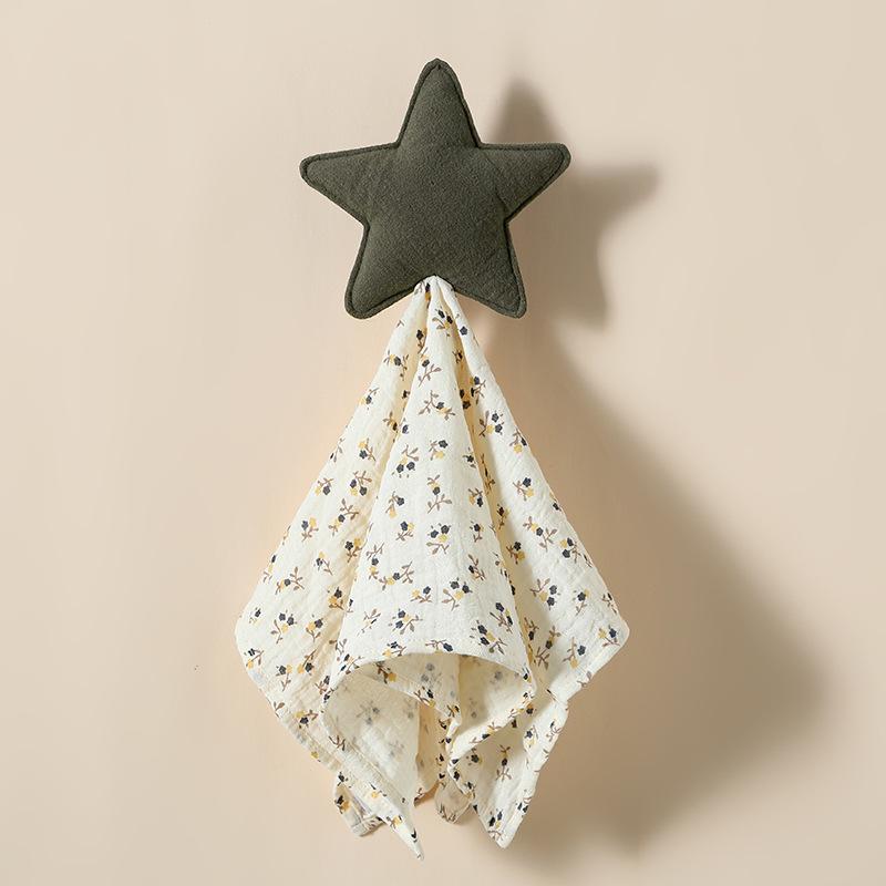 

Детское комфортное полотенце и игрушка для сна: Мягкий плед со звездами и луной для новорожденных