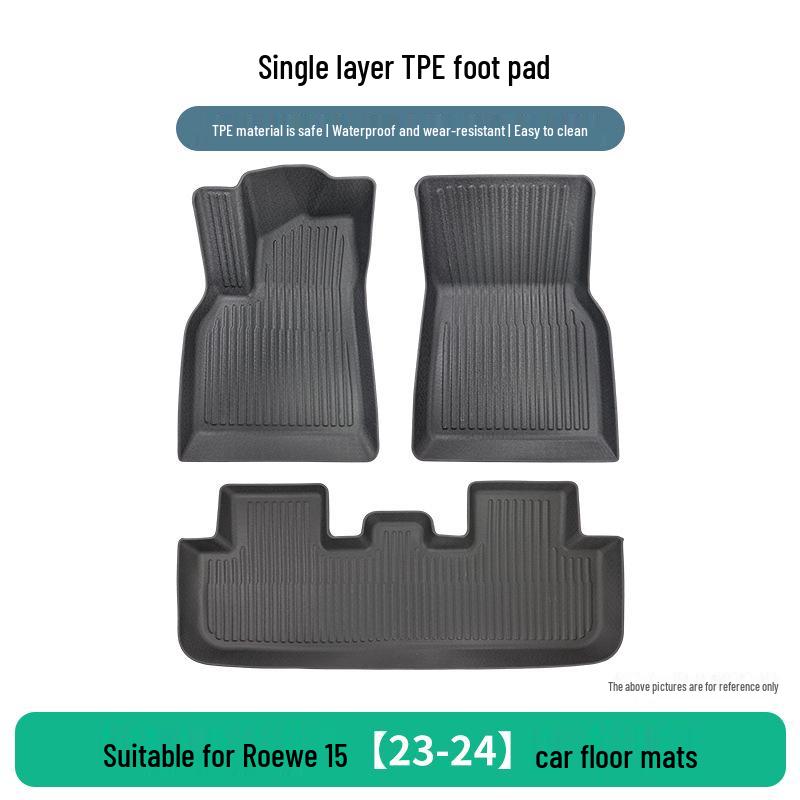 Roewe I5 23-24 TPE Anti-Slip Floor Mats - Exclusive 3-Piece Set