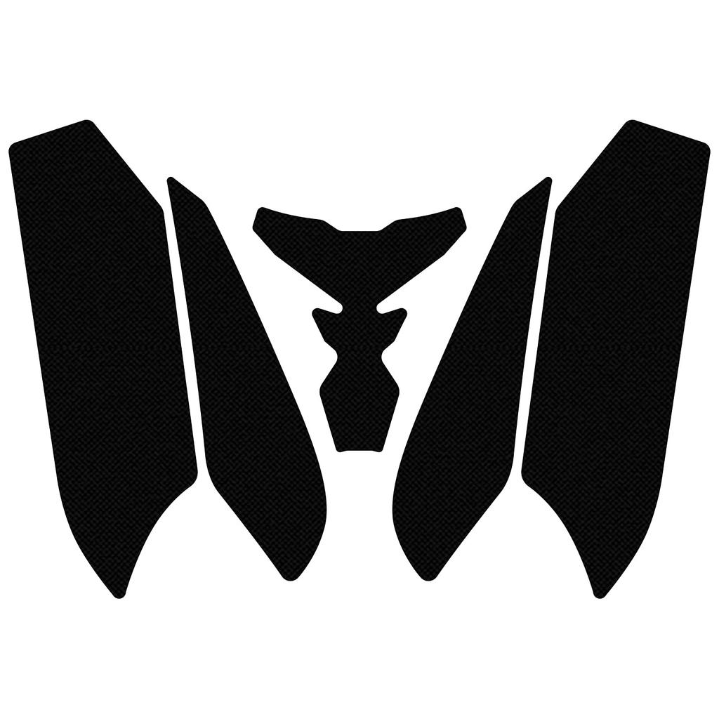 World Walk G2 Protection Tank Pad for Suzuki Gixxer SF250 (g2-53, Black)