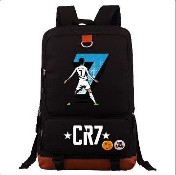 Anime Cartoon Print Teen Student Schoolbag Large Capacity Travel Bag Men And Women Backpack