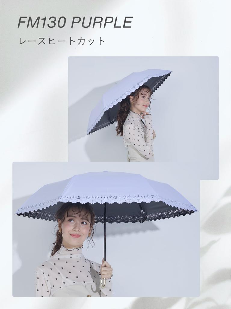 Assa Folding UV Light Suitable for Women In Sun and UV and Complete 50cm FM Parasol, Lightweight, Protection, 100% Blocking, Rain, Water-Repellent,