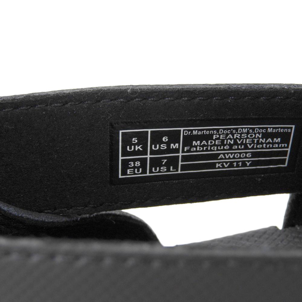 Dr.Martens Pearson Strap Sandals, Black, Women's, Size 5 Shoes 5(UK) blackUsed