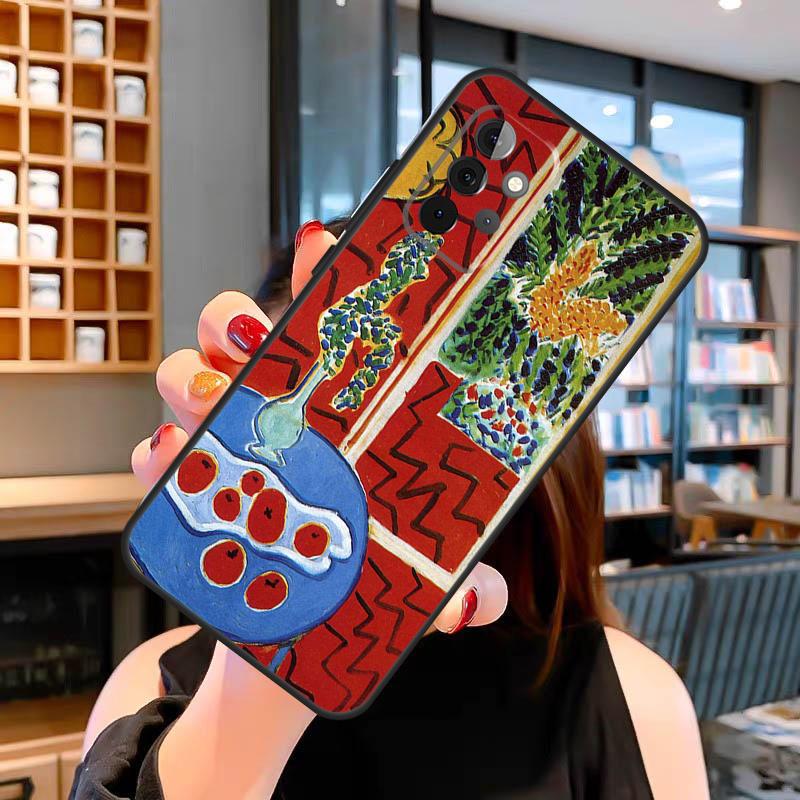 Matisse Oil Painting Case For Samsung Galaxy A53 A56 A36 A06 A13 A32 A12 A22 A52 A35 A26 A16 A55 A15 A54 A34 A14