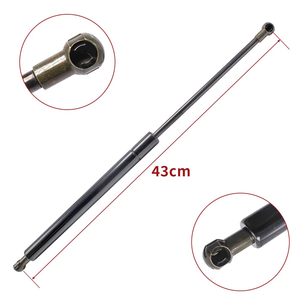 Wellvie Classy Hood Damper for Prius 30 Series (Early and Late Models) ZVW30 Front Damper Hood Shock Absorber (Set of 2) [Parallel Import]