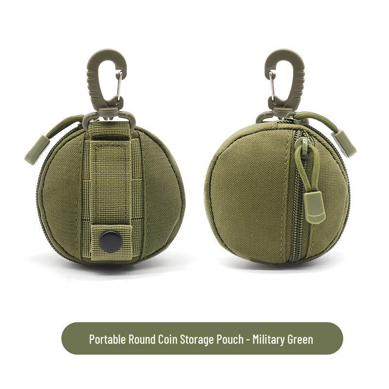 Multifunctional Outdoor Tactical Zipper Earphone and Coin Purse