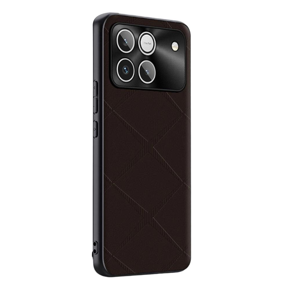 Phone Case For Honor Win 5G / Win RT 5G X-Patterned TPU PU Leather PC Anti-Drop Phone Cover