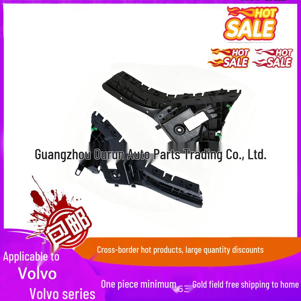 Left & Right Rear Outer Bumper Brackets for Volvo XC60 2008- Left Rear Bumper Bracket 31323763