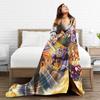 Mavuika Genshin Impact Cartoon Game Blankets Flannel Throw Blanket For Couch Chair Sofa Bed Soft Warm Bedspread Gift Idea