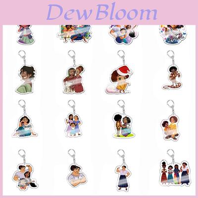 Magic Full House Cartoon Acrylic Keychain Cute And Trendy Character Collectible Bag Decor