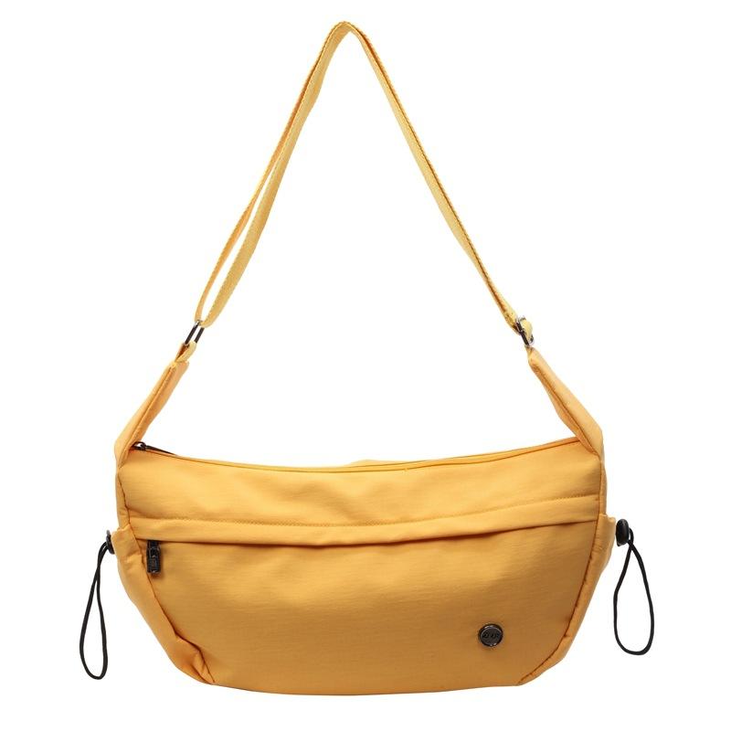 Сумка хобо женская сумка через плечо сумка для поездок подмышкой жёлтый