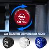 For Car Cigarette Lighter Dust Cover Dustproof Decoration Cap Interior Accessories Insignia Astra G J F K Vectra C H Corsa