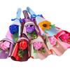 Qixi Valentine's Day Single Rose Soap Flower Bouquet Simulation Carnation Mother's Day Gift Teacher's Day