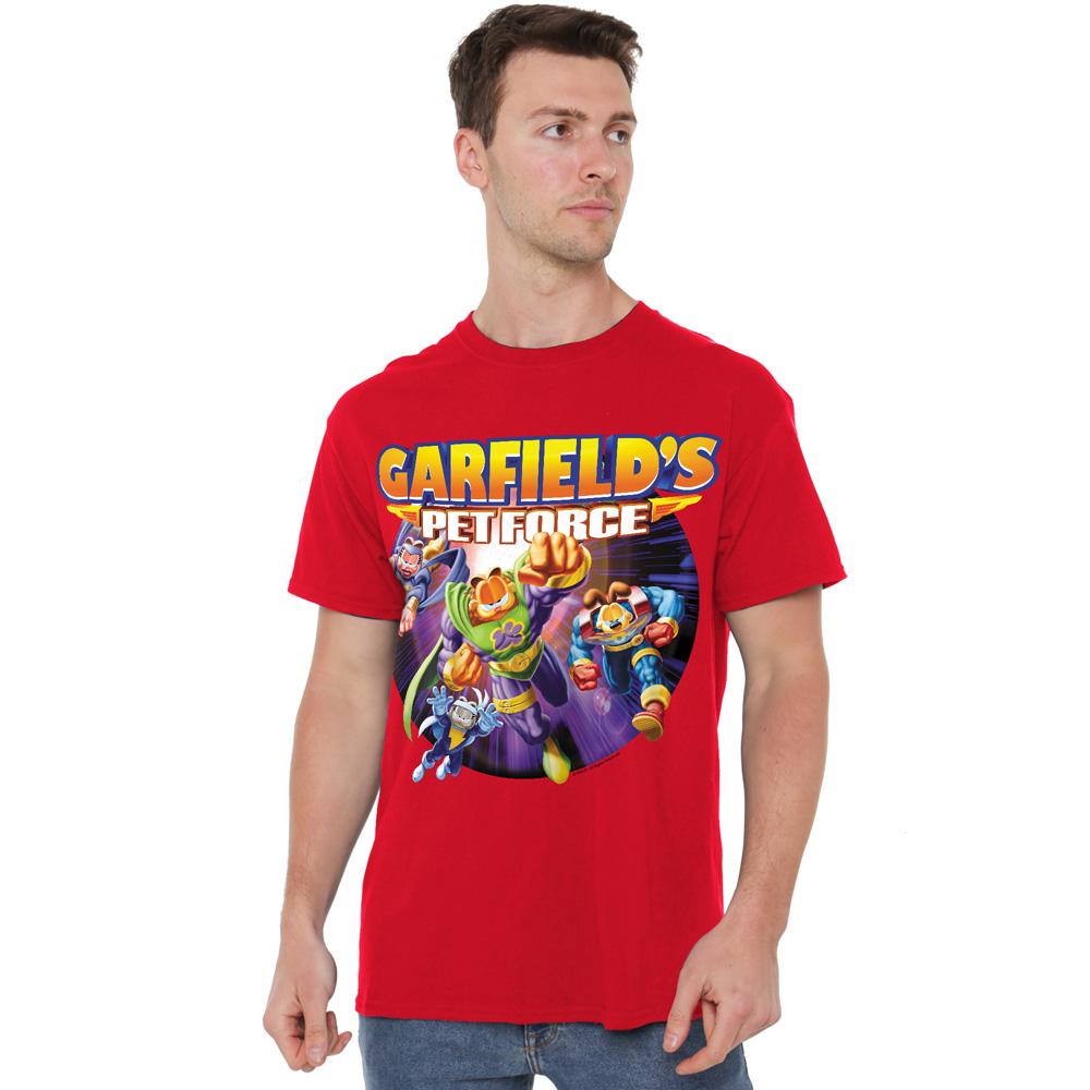 Garfield Mens Pet Force Four T-Shirt