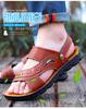 2025 New Summer Men's Casual Sandals Open-toed Hollow Shoes Men's Slippers Comfortable Outdoor Breathable Beach Shoes