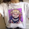 New Ahegao Harajuku Graphic Women T-Shirt My Hero Academia Anime Senpai Top Female T Shirt Harajuku O-Neck Casual Lady Clothing