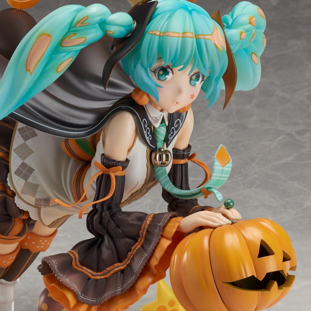 UNION CREATIVE Hatsune Miku or Illustration by Left Painted Completed Figure White Total Height 17cm "TRICK MIKU" (resale) Non-scale PVC&ABS Approx.