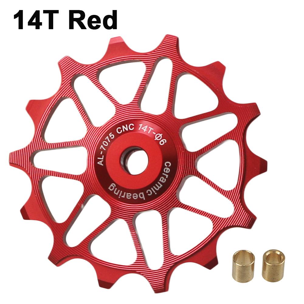 12T 14T 16T 18T MTB Bicycle Rear Derailleur Jockey Wheel 9/10/11 Speed Ceramic Bearing Guide Pulley for Shimano Sram Road Bike