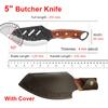 Utility Knife Slicing Meat Fruit Fish Knife Chef Cleaver Chop Vegetables Kitchen Knives Hand Forge Blade Boning Butcher Knife