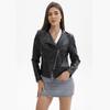 New Spring and Autumn Women's Leather Jacket Women's Jacket Slim Thin Small Jacket Women's Motorcycle Clothing