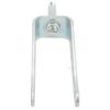 Wheelchair Front Wheel Fork Steel Bearing Wheel Front Fork for Wheelchair Replacement Parts