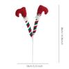 Christmas Decor Plush Toy Leg Ornaments Christmas Legs Picks For Holiday Outdoor Home Fireplace Wreaths Car