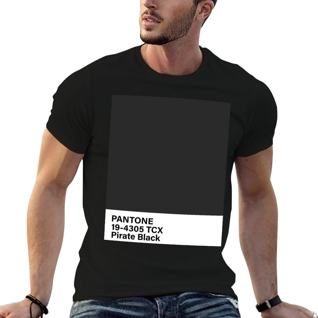 Pantone 194305 Tcx Pirate Black Tshirt T Shirt Custom Print Funny T Shirts Dark Humor T Shirts For Unisex Pack Cotton Tshirt