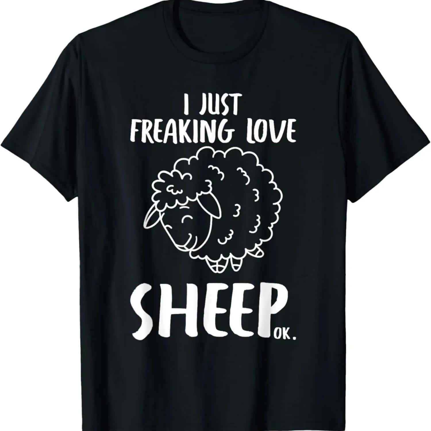 

Funny Sheep Design for Farmers and Sheep Lovers T-Shirt XXXXXL чорний