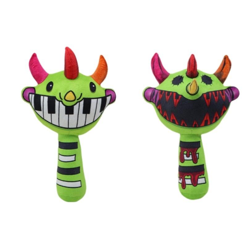 NOVÁ hra Sprunki Doey Pianosaurus plyšový anime noční můra tvorové plyšové měkké plněné zvíře polštář panenka dekorace hračka pro děti dárek