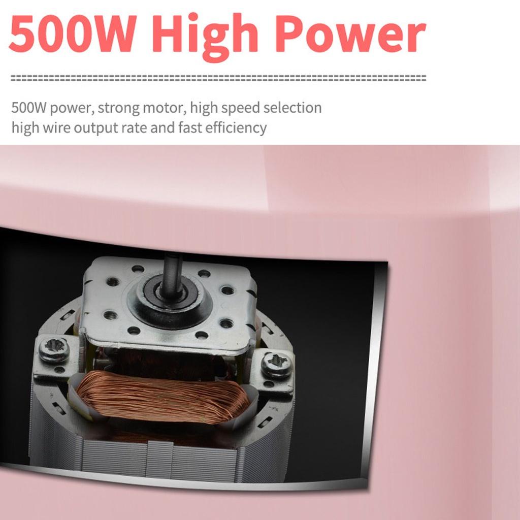 500W Portable Electric DIY Sweet Cotton Candy Maker Boy Girl Gift Children's Day Spun Sugar Machine Cotton Sugar Floss Machine