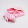Skater Bento Fluffy Serving Lunch 2 Dishwasher and Microwave Made In Esther Bunny Box, Box, Tiers, 600ml, Safe, Japan, PFLW4-A