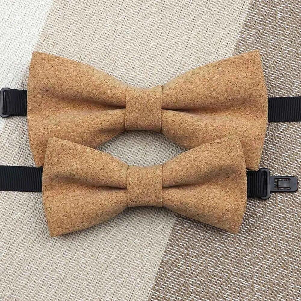 1PC, Fashion Bow Shape Bow Tie, Double Layer, Wood, Gentleman,Handmade, Butterfly,