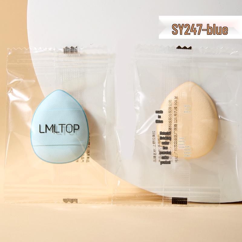 LMLTOP Mini Cushion Puff Set - 3 Water Drop and Heart Shape Blenders for Concealer and Blush (SY253)