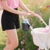 ABS Strollers Cup Holder Storage Organiser Nonslip Rubber Grip Flexible Silicone Insert for Secure