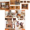Artistic Paper Puzzle Book Organizer With Colorful Design For Study Desk Relaxation