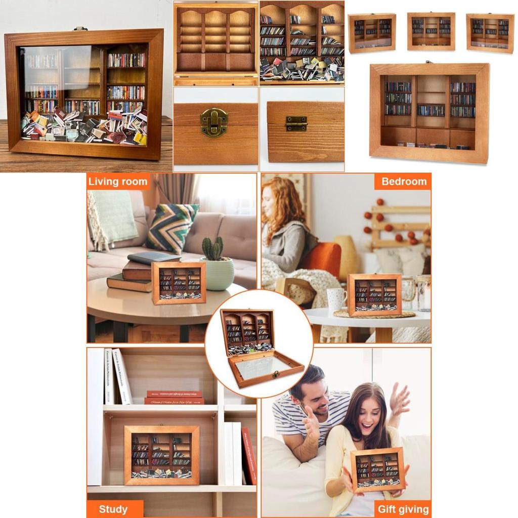 Artistic Paper Puzzle Book Organizer With Colorful Design For Study Desk Relaxation