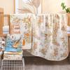 Newborn Baby Bath Towel Pure Cotton Gauze Bath Towel Class A Soft Children's Blanket Absorbent Newborn Baby Blanket