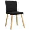 VidaXL Chaises à manger lot de 6 noir tissu 3315627