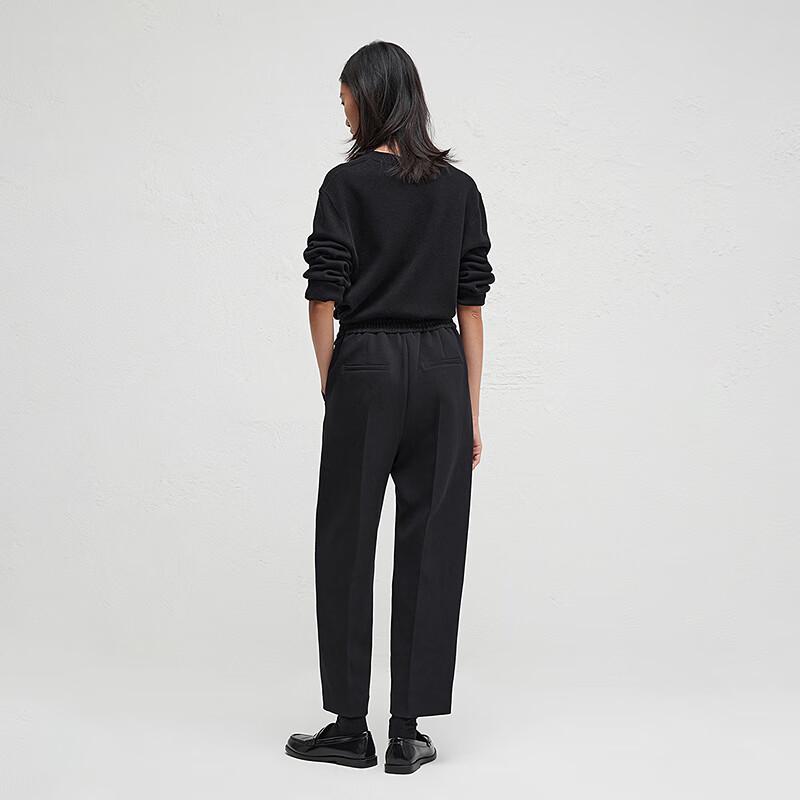 Broadcast High-Waisted Straight-Leg Trousers