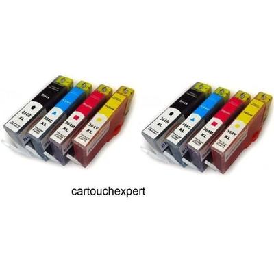 X8 HP364 XL : HP Photosmart 5510 5515 5520 5522 5524 5525 6510 6520 6525 7510 7520 Compatible Generic Cartridge-cartridgexpert