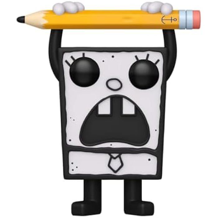 Figurine - Funko Pop! - Doodlebob - 9,5 cm - Vinyle de Qualité - Cadeau Idéal