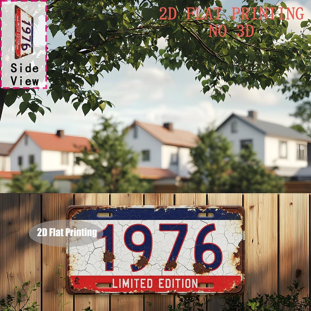 

D Flat D Flat Printing Decorative Sign pc Retro meter Metal Aluminum Sign (cm x cm) Bar Garage Cafe 15x30cm(5.9x7.8inch)