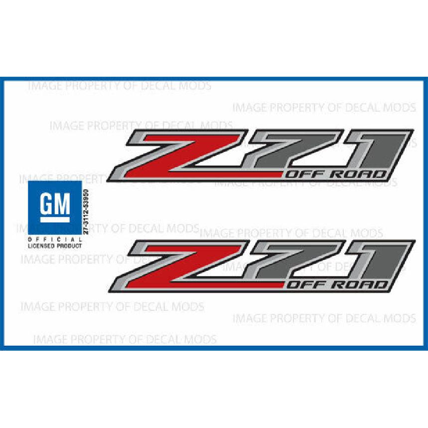 Z71 Off Road Decals Stickers 2014 2015 2016 2017 Sierra Silverado GMC Sierra - F