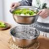 Vegetable Cutter Multifunctional 4 In 1 Grater Slicer Lid with Drain Basket Washing Draining Slicing Fruits Vegetables Kitchen Vegetable Slicer