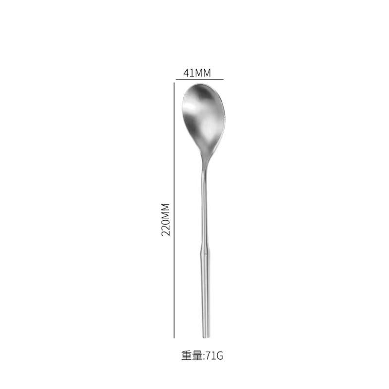 304 Stainless Steel Western Food Steak Knife and Fork European Chopsticks Spoon Household Rice Spoon Dessert Coffee Spoon Tableware