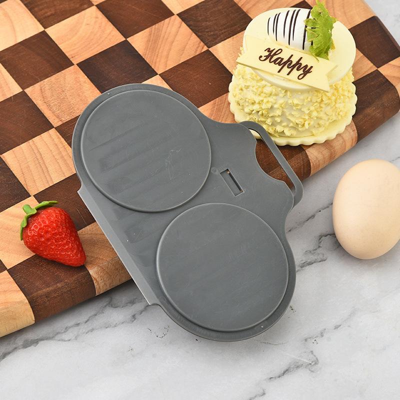Antihaft-Eierbratmaschine mit Deckel - Frühstücksgeschirr mit zwei Fächern, Gleichmäßige Erhitzung, Leicht zu reinigende Oberfläche, Platzsparendes Design für Zuhause, Küchen